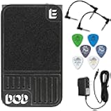 Digitech Dod Mini Expression Pedal - Bundle with 2 Patch Cables, 6 Dunlop Picks, and Power Supply