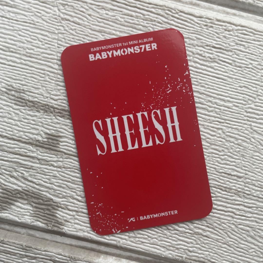 Amazon.co.jp: ベビモンBABYMONSTER SHEESH 事前収録 韓国  