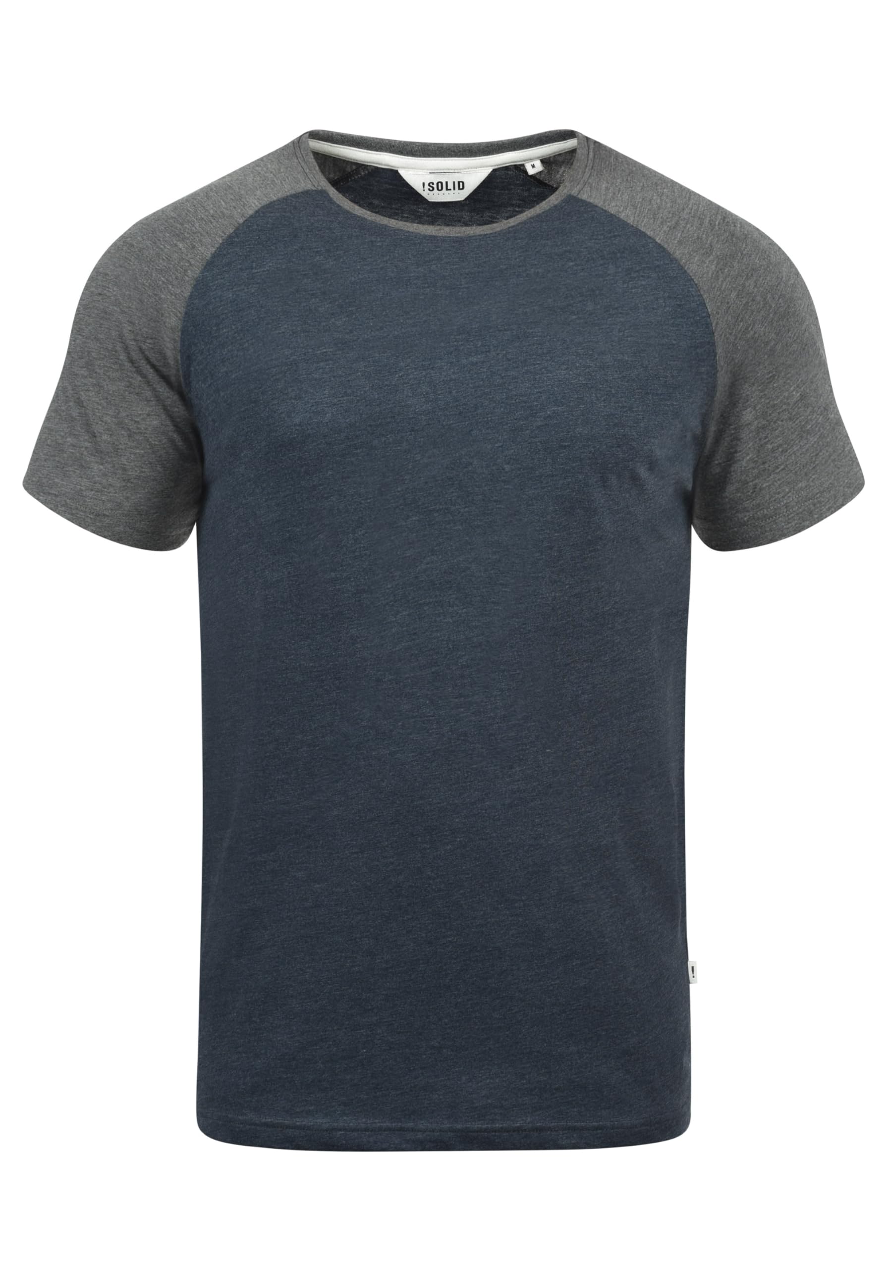!Solid SDBastian Herren T-Shirt Kurzarm Shirt mit Rundhals-Ausschnitt Baumwollmischung Regular fit