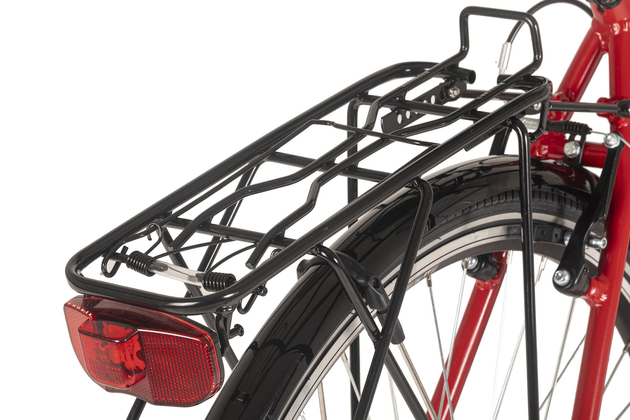 DACAPO Trekkingrad Damen 28'' Metropolis Rot Flachlenker 21 Gänge RH 48 cm