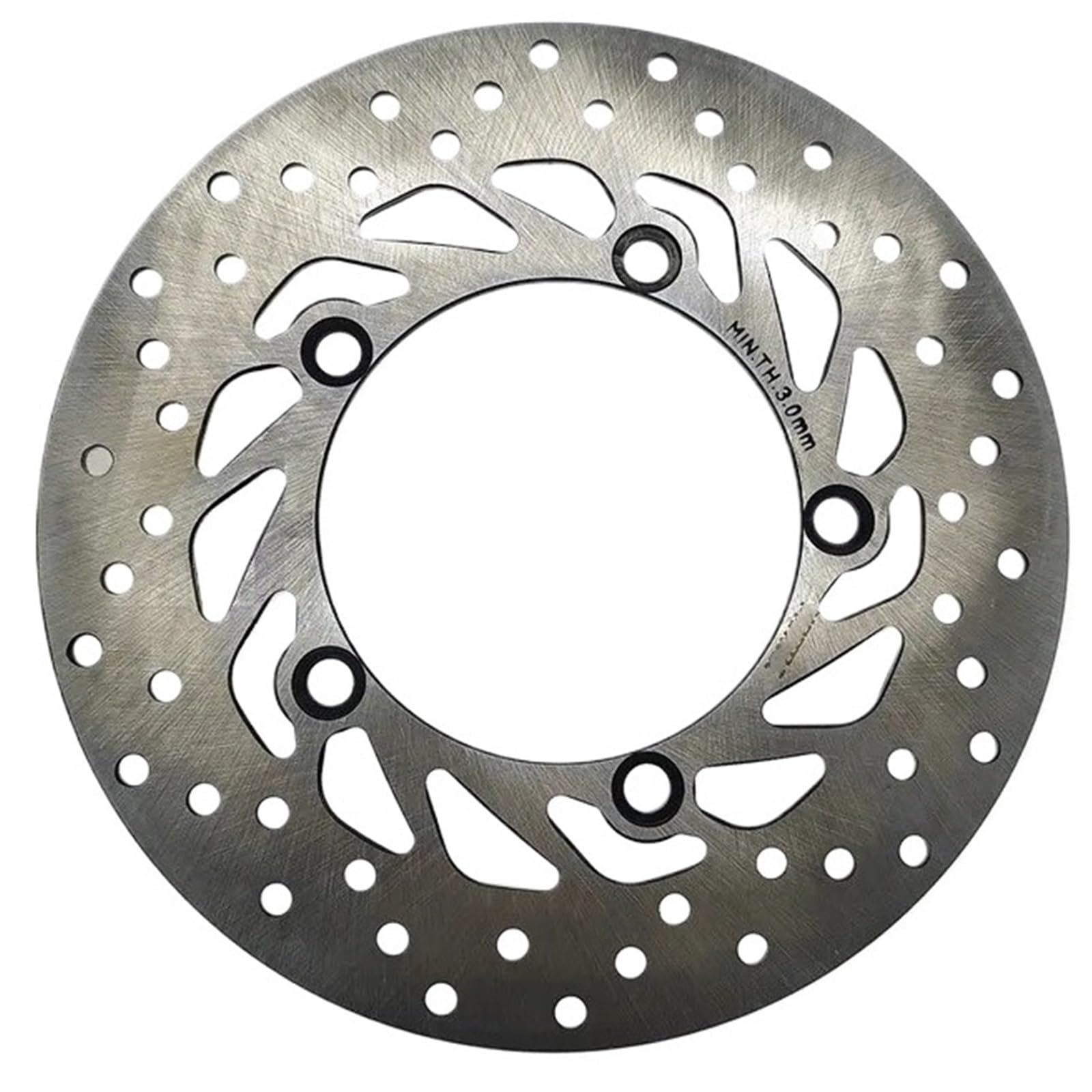 Motocicleta Disco Freno Rotor de Placa Freno Disco Delantero para Motocicleta, 5 Orificios, 245MM, para SZR150, Accesorios Resistentes y duraderos Buen Rendimiento