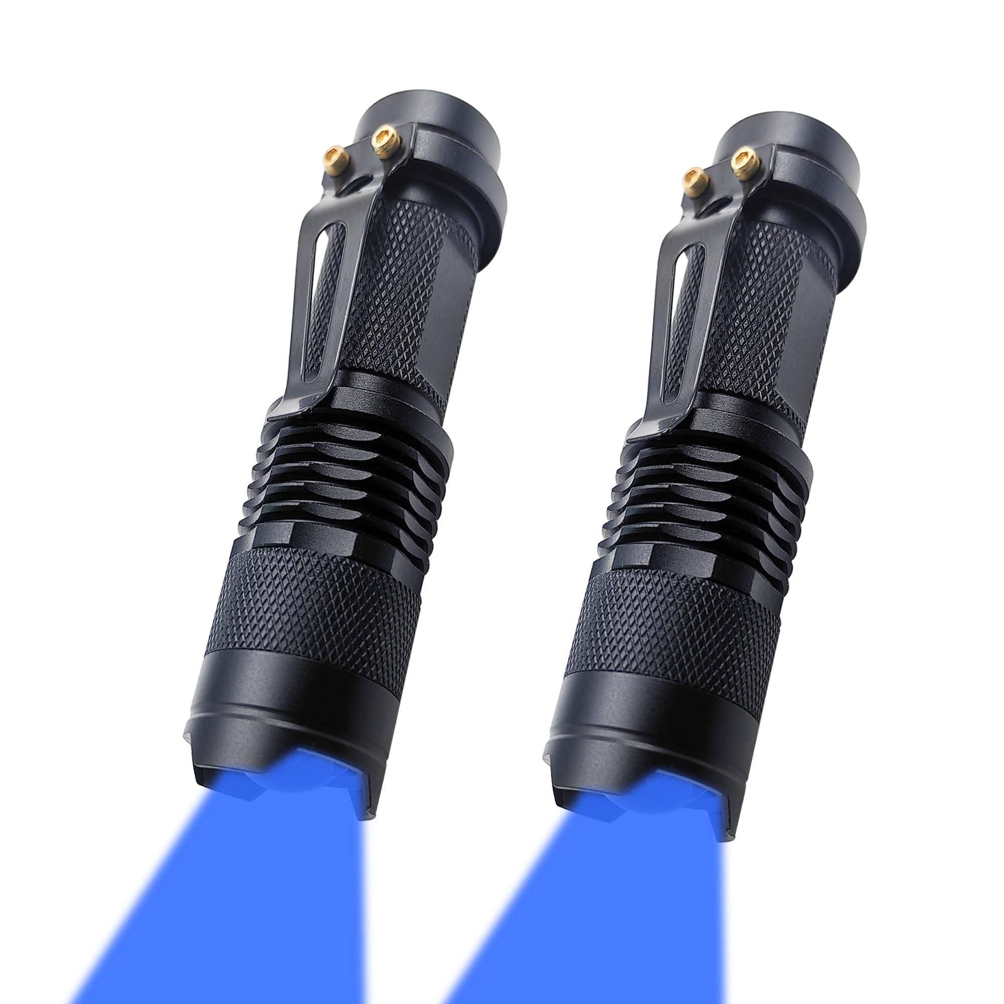 3 Mode Long Range Blue Light Flashlight LED Torch For Night Vision - View #5