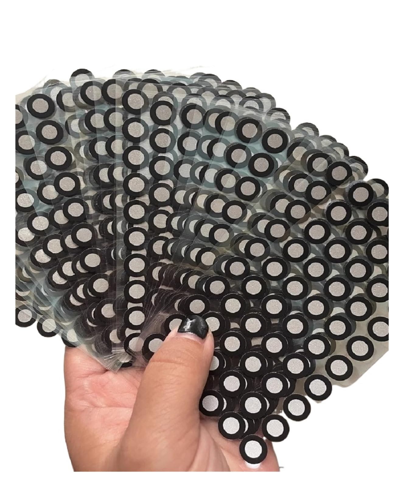 1000 punti di marcatura ad alta riflessione, punto, riferimento, scanner 3D, fotogrammetria, destinazione Per una rapida identificazione(3mm x 6mm)