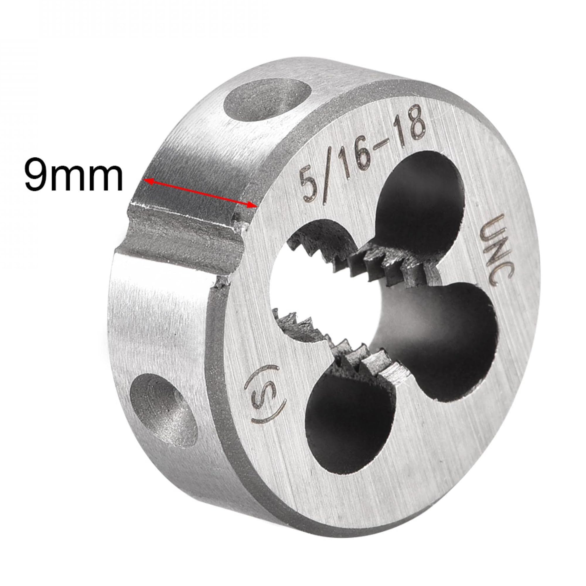 TA-VIGOR 1pc 5/16-18 UNC Metric Adjustable Threading Die - Image 3