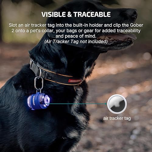 Miniatura 7 de OLIGHT Gober 2 luces de seguridad, LED de alta visibilidad con 6 ajustes de color y 4 modos de iluminación, advertencia intermitente recargable