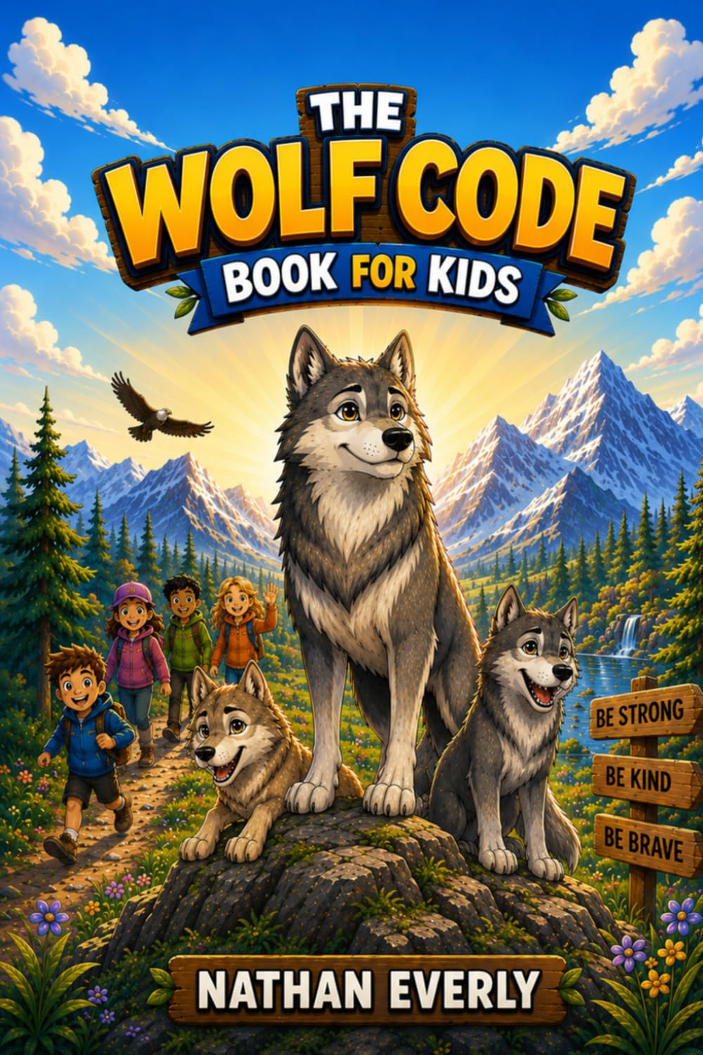 The Wolf Code Book for Kids: Build Confidence, Leadership, Emotional Control, Growth Mindset, and Resilience Through Inspiring Stories, Life Lessons, ... Habits(Life lessons for Growing Kids & Teens)