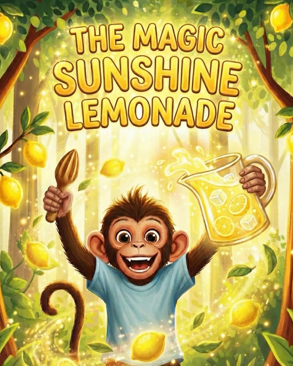 The Magic Sunshine Lemonade: A warm jungle adventure about patience and problem solving, where a clever monkey learns to handle sour moments calmly and share joy with others. (Tiny Chefs)