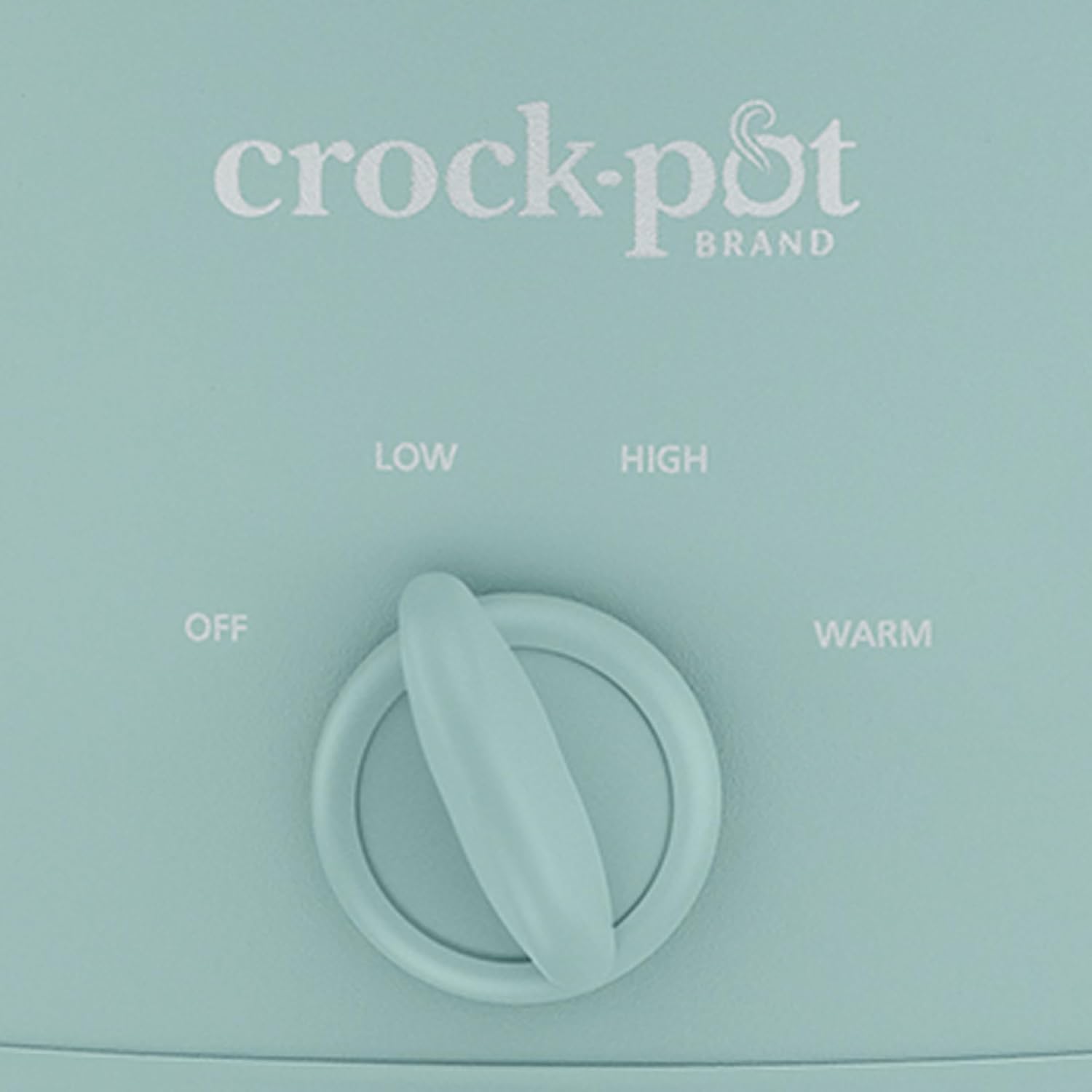 Crock Pot Manual Slow Cooker, Design Series 4.5 Qt Kitchen Appliance, Ocean Fog Green - Includes 3 Cook Settings and Easy to Clean