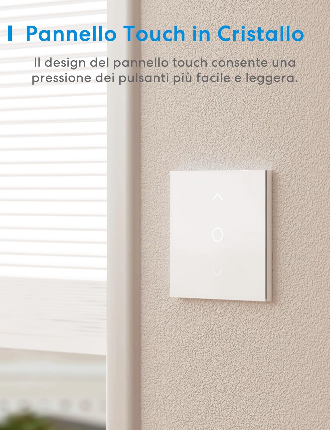 meross 2 Pcs Interruttore per tapparelle con Controllo percentuale (è necessario un filo neutro), Timer Switch per Persiane e Tende compatibile con Alexa, Google Home e SmartThings, Telecomando