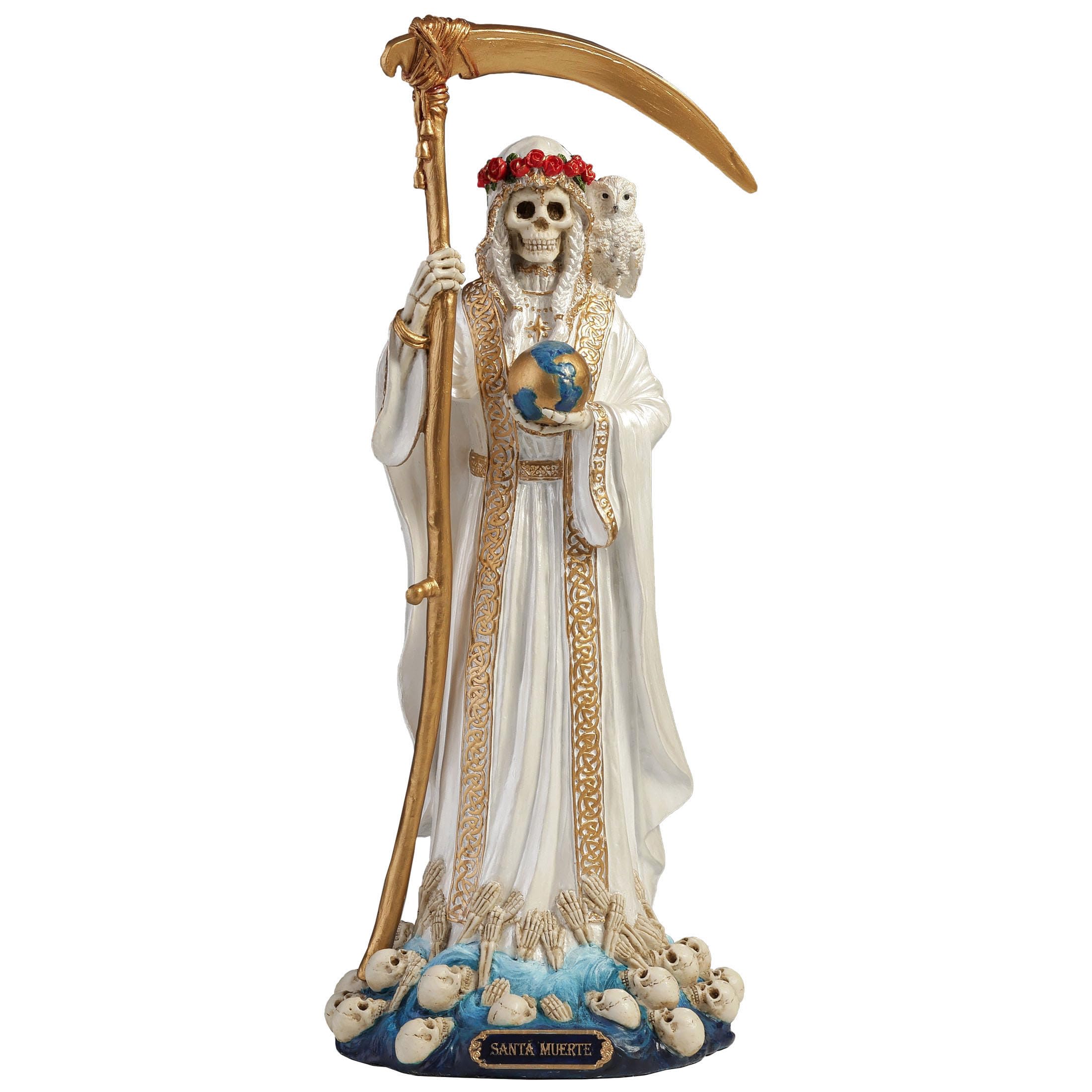 Amazon.com: Veronese Design 11 1/2 Inch Santa Muerte Grim