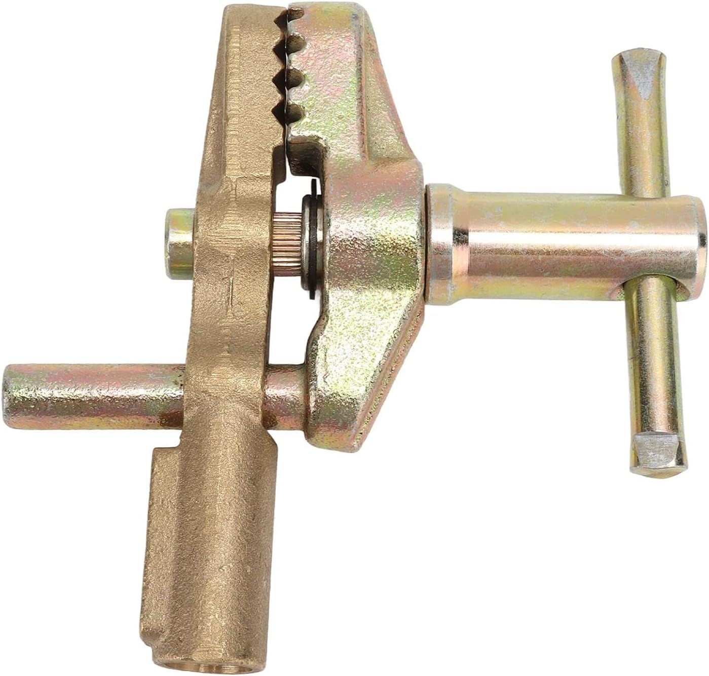 Industrial Grades Welding Ground Clamp Featuring Sturdy Coppers Construction and Coating Bend
