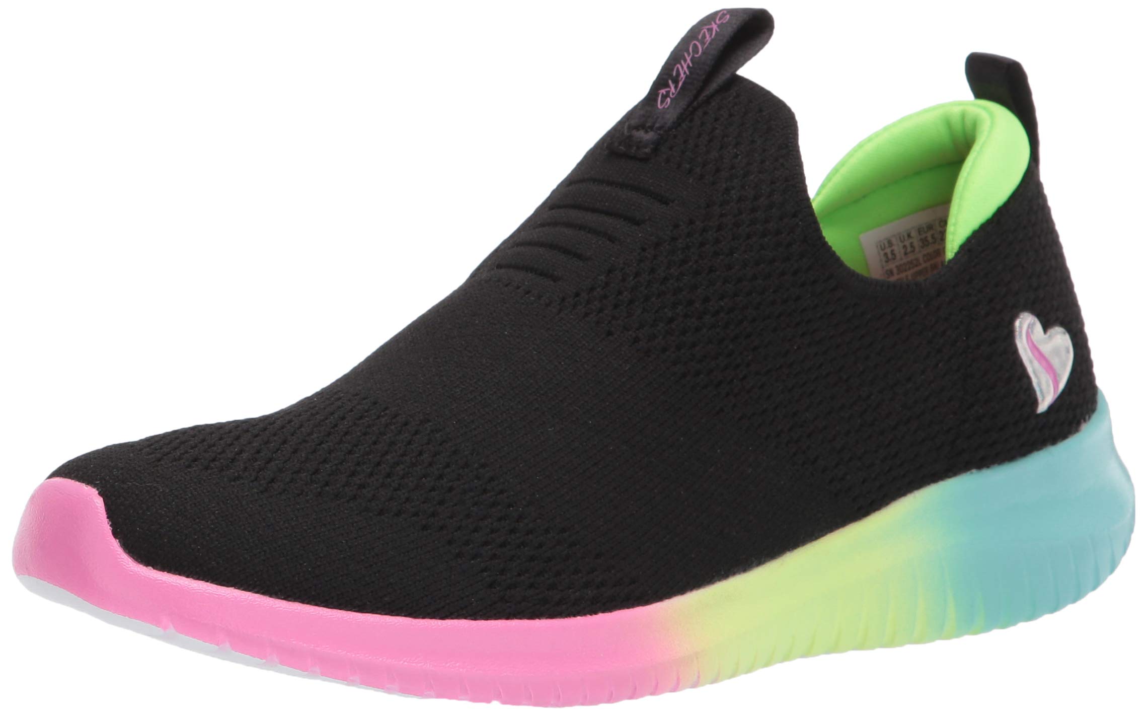 Skechers Unisex-Child Ultra Flex-Sherbet Step Sneaker