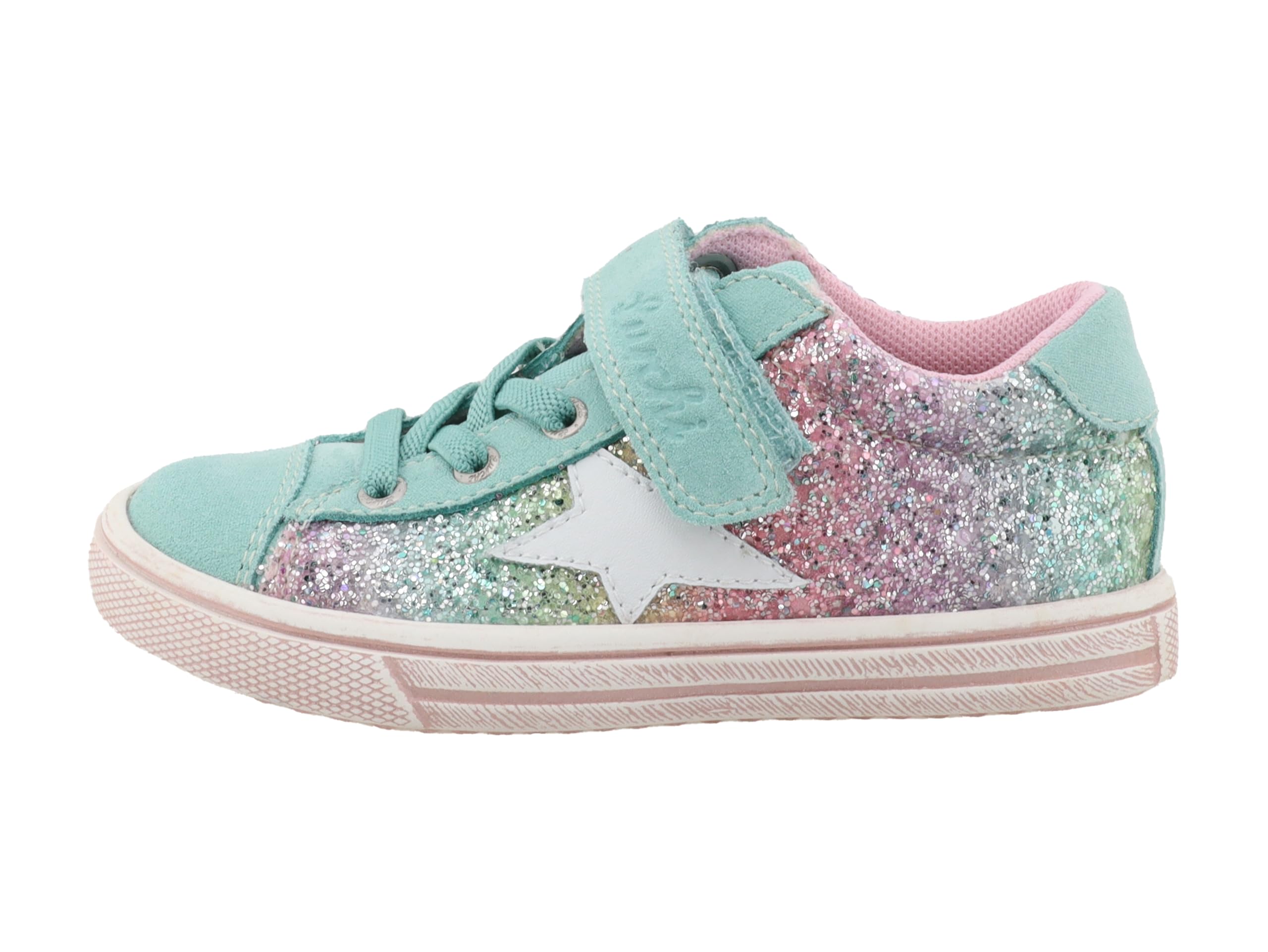 Lurchi 95L1013001, Female Sneaker, Turkis,