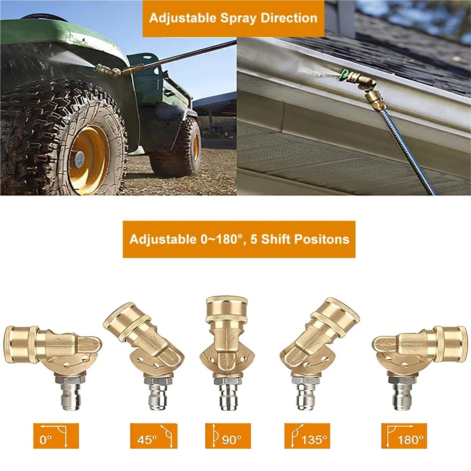 Generico Compatibile con Karcher, Compatibile con Bort, Punte della Bacchetta for idropulitrice, Lancia a Getto d'Acqua con ugello a Lancia(B)