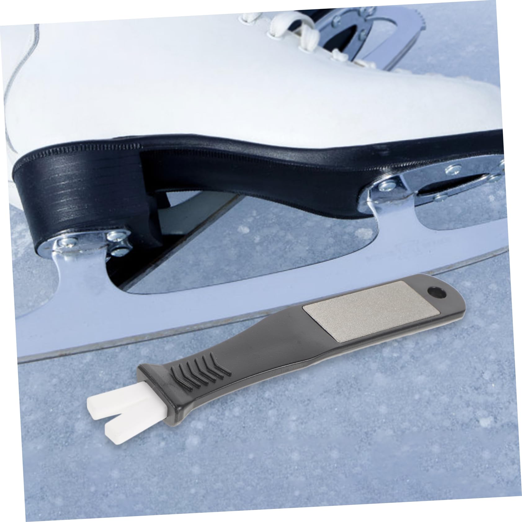 TOYANDONA Aiguiseur De Couteaux Aiguiseur De Patins À Glace Affûtage De Patins Lames De Glace Accessoire Patinage Artistique Trempeurs Couvre-Lames Clé D'Affûtage Aiguiseur De