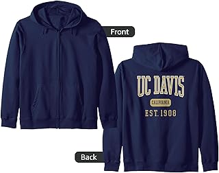 UC Davis Aggies Est. Date Zip Hoodie