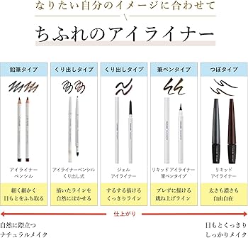 ❤️ラスト１点❤️ ジェル アイライナー ナイフ型芯 ペンシル ダークブラウン Amazon.co.jp: ちふれ ジェルアイライナー くり出しタイプ ダーク