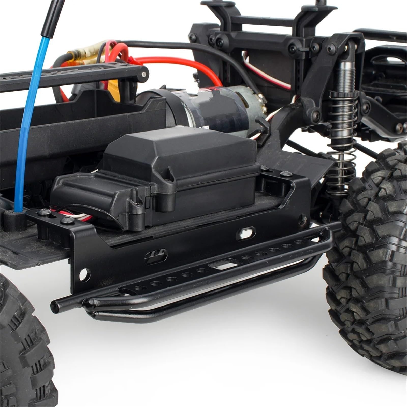 pour Trx4 pour Defender pour Bronco 1/10 Rc Voiture sur Chenilles en Métal 1 Paire Plaque Protection Pédale Latérale Pièces Mise À Niveau Rc Rechange PièCes