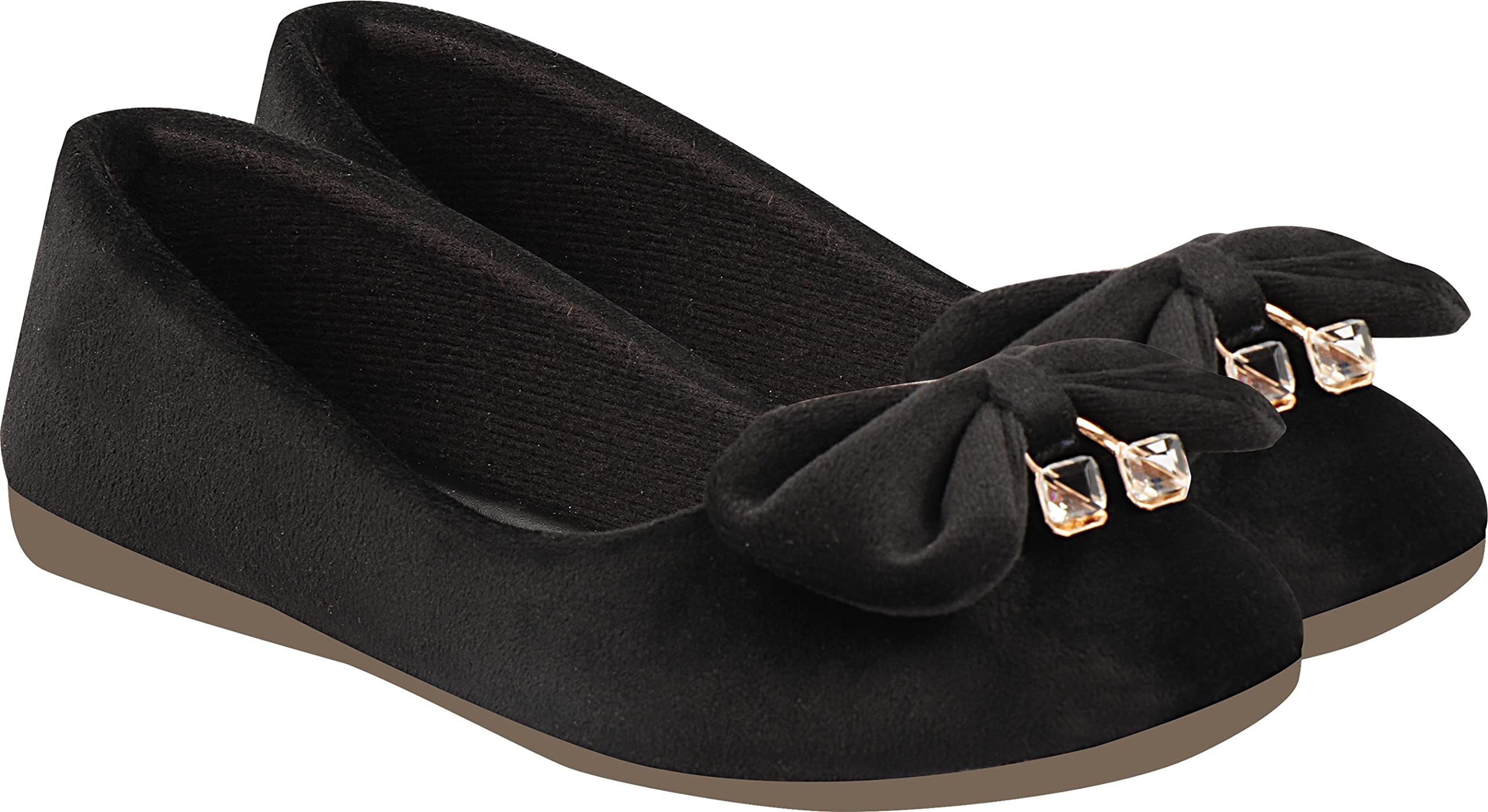 Shoetopia Girls Black Trending Stylish Comfortable Bellies (B09NBK1111) Amazon Price History, Amazon Price Tracker
