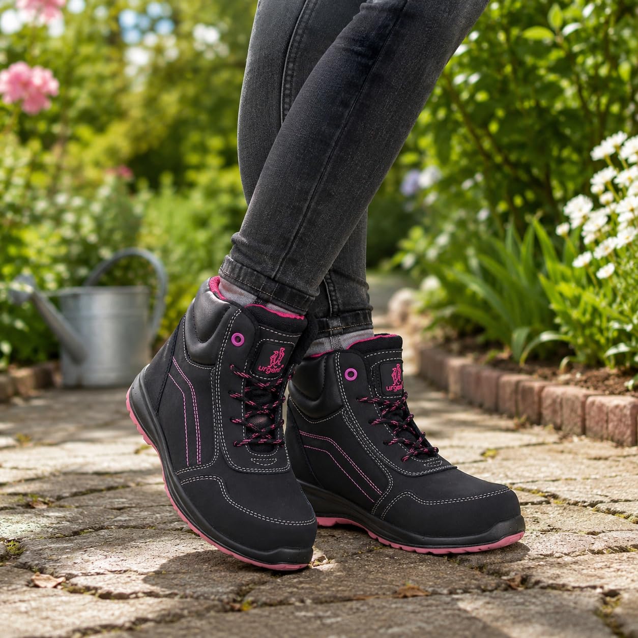 Urgent Lady Arbeitsschuhe Sicherheit Industrie Sicherheitsschuhe Modell 116 S1 EN ISO 20345 NEU + OVP