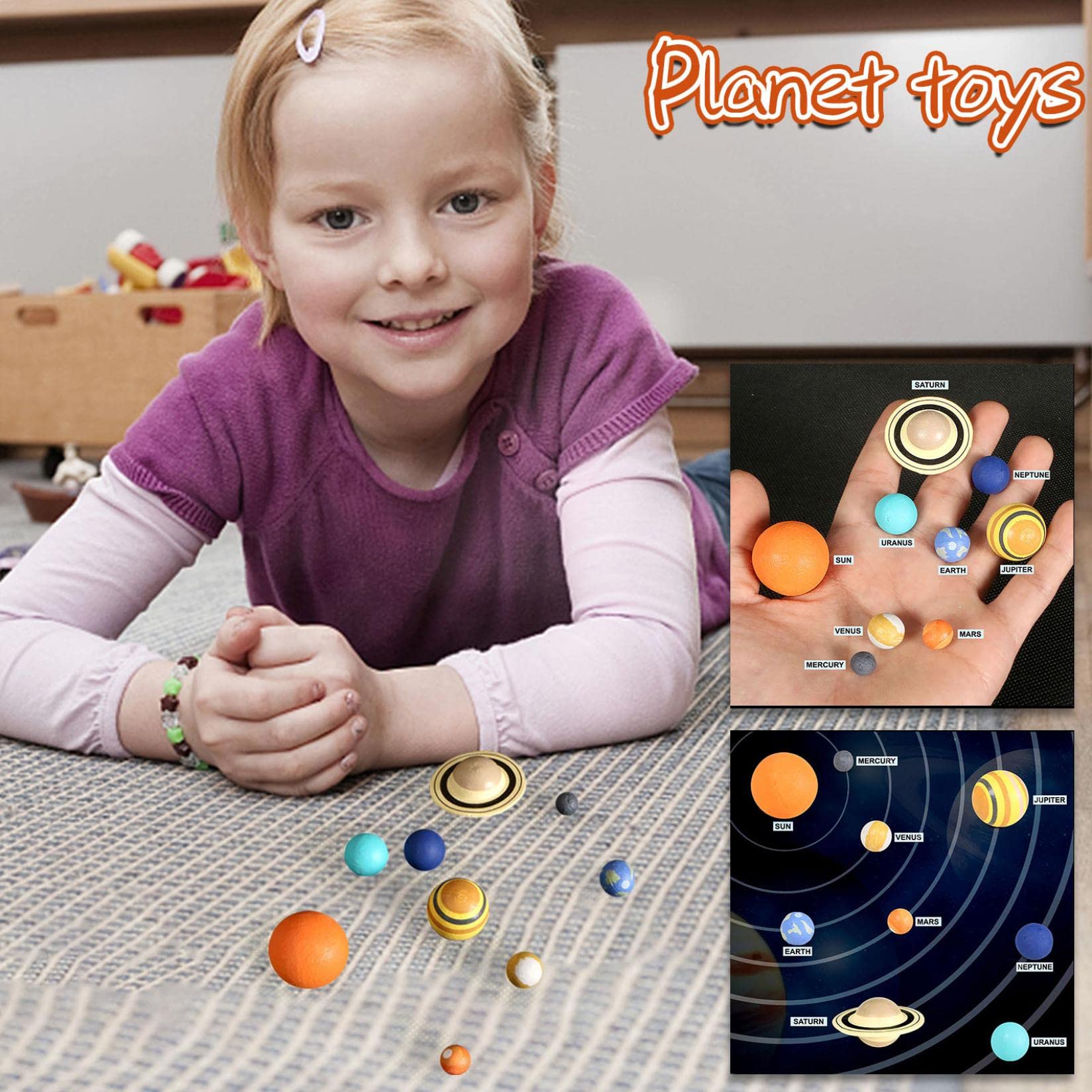 Amazon.com: Solar System Stress Ball for Kids and Adult 9 Piece, Anti  Stress Solar Planets Balls (9PC) : Toys & Games