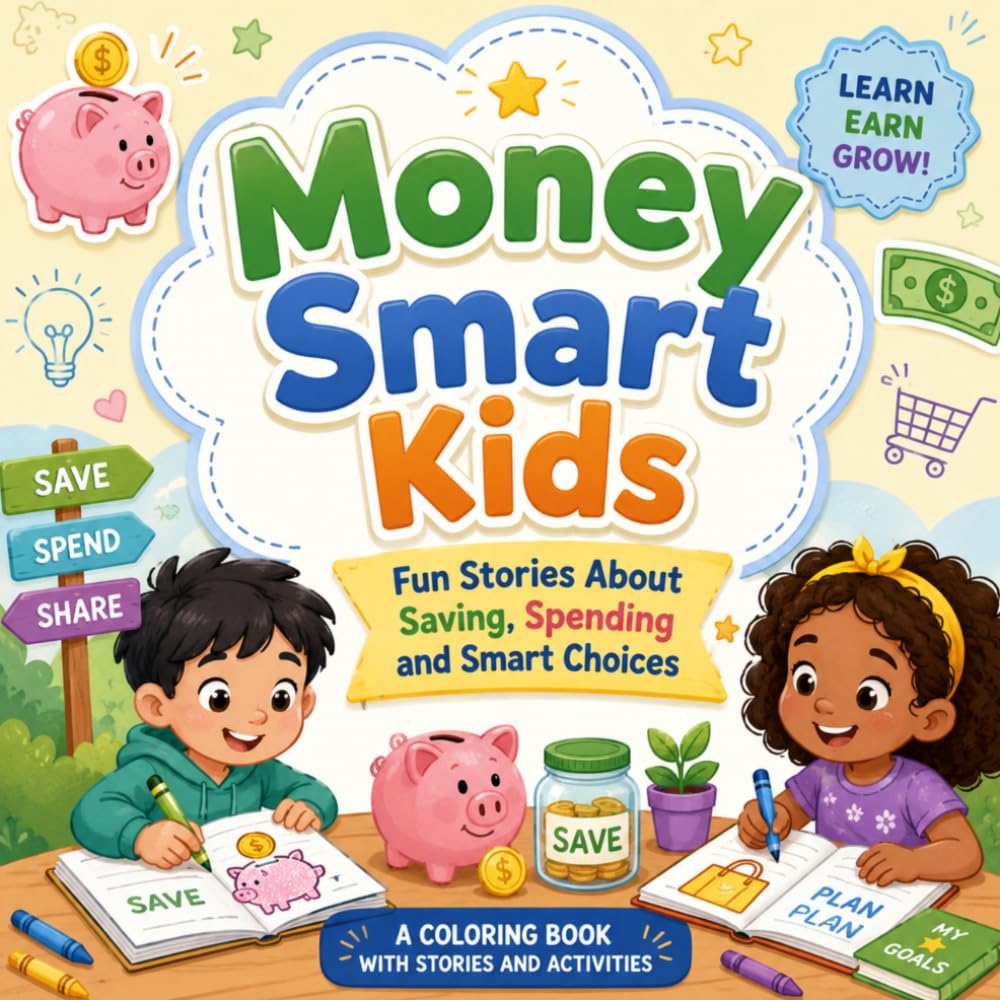 Money Smart Kids: Fun Stories and Activities to Teach Saving, Spending, and Smart Money Habits for Children Ages 4–10