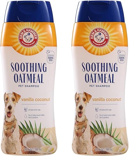 Miniatura 6 de Arm & Hammer Champú de avena para perros para mascotas  El mejor champú para perros para piel seca con picazón  Champú calmante de avena para perros