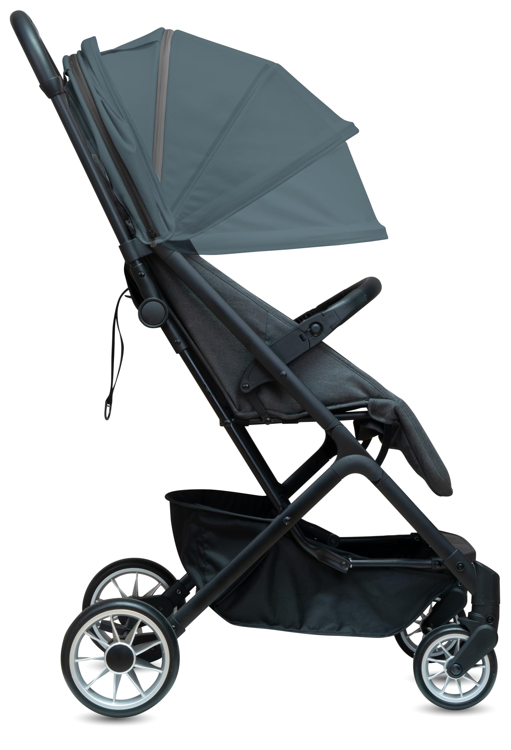 Play. Silla de paseo ligera plegable Play Hop, de 0-36 meses o de 0-22kg (Ocean Blue)