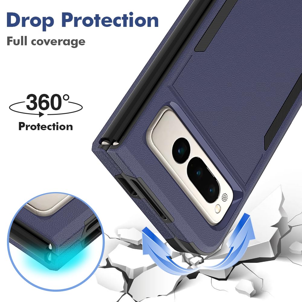 Funda De Cuero Genuino Para SPC Harmony Hecha A Mano, Con Cierre Imán Y Presilla Para Cinturón, Color Coñac Quemado