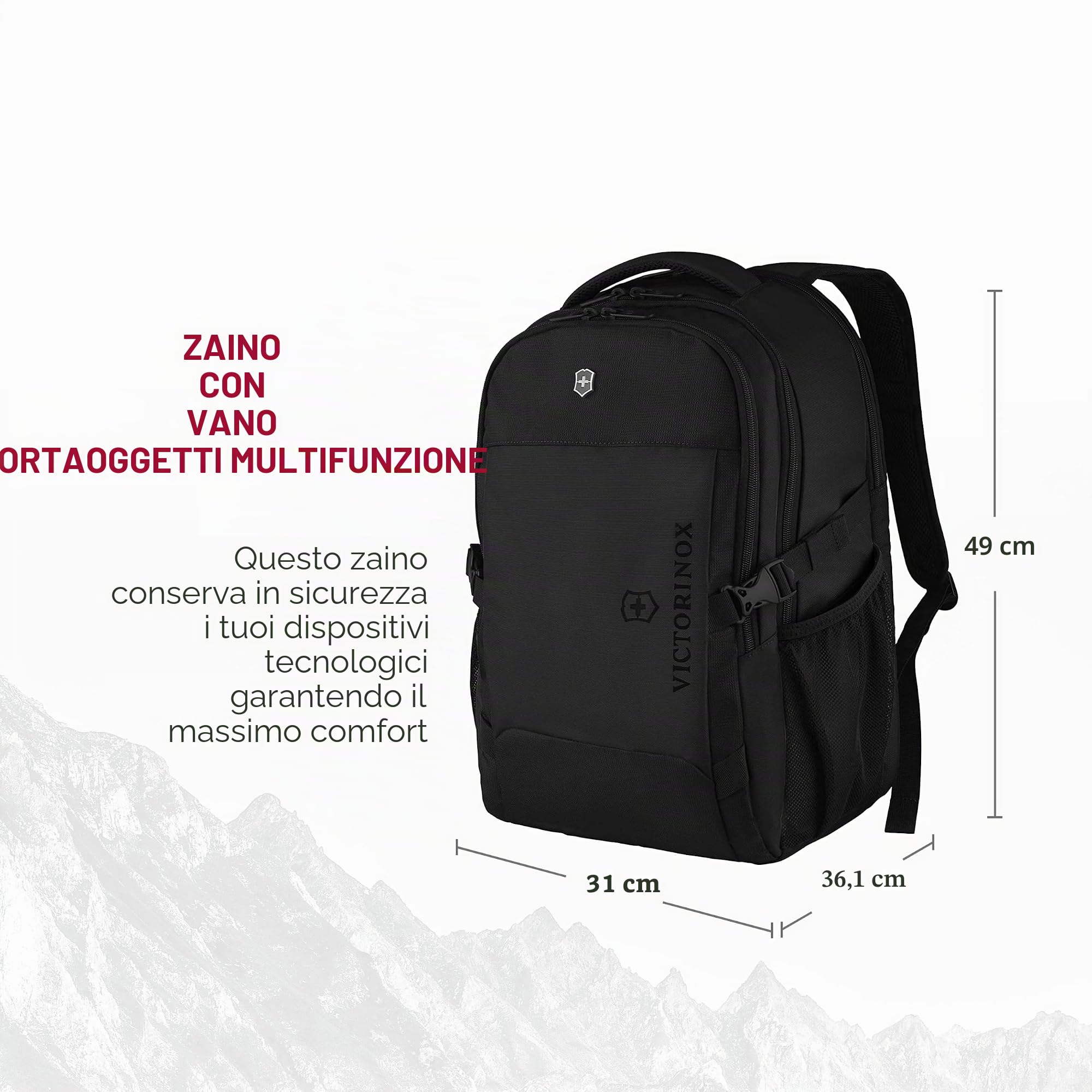 Victorinox Vx Sport Evo Daypack Borsa Unisex - Adulto (Pacco da 1)