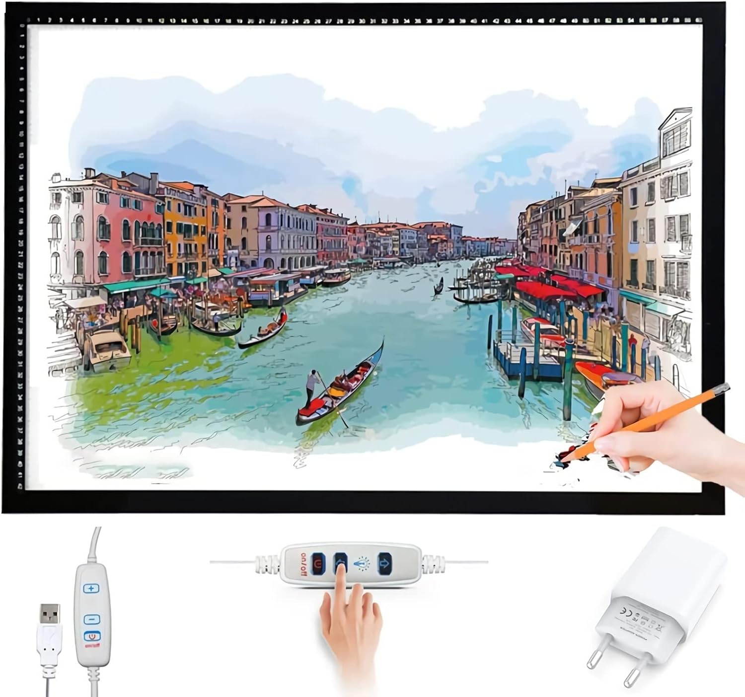 SMGXQ Light Board, A4/ A3/A2/A1/A0 Tracing Light Box, Light