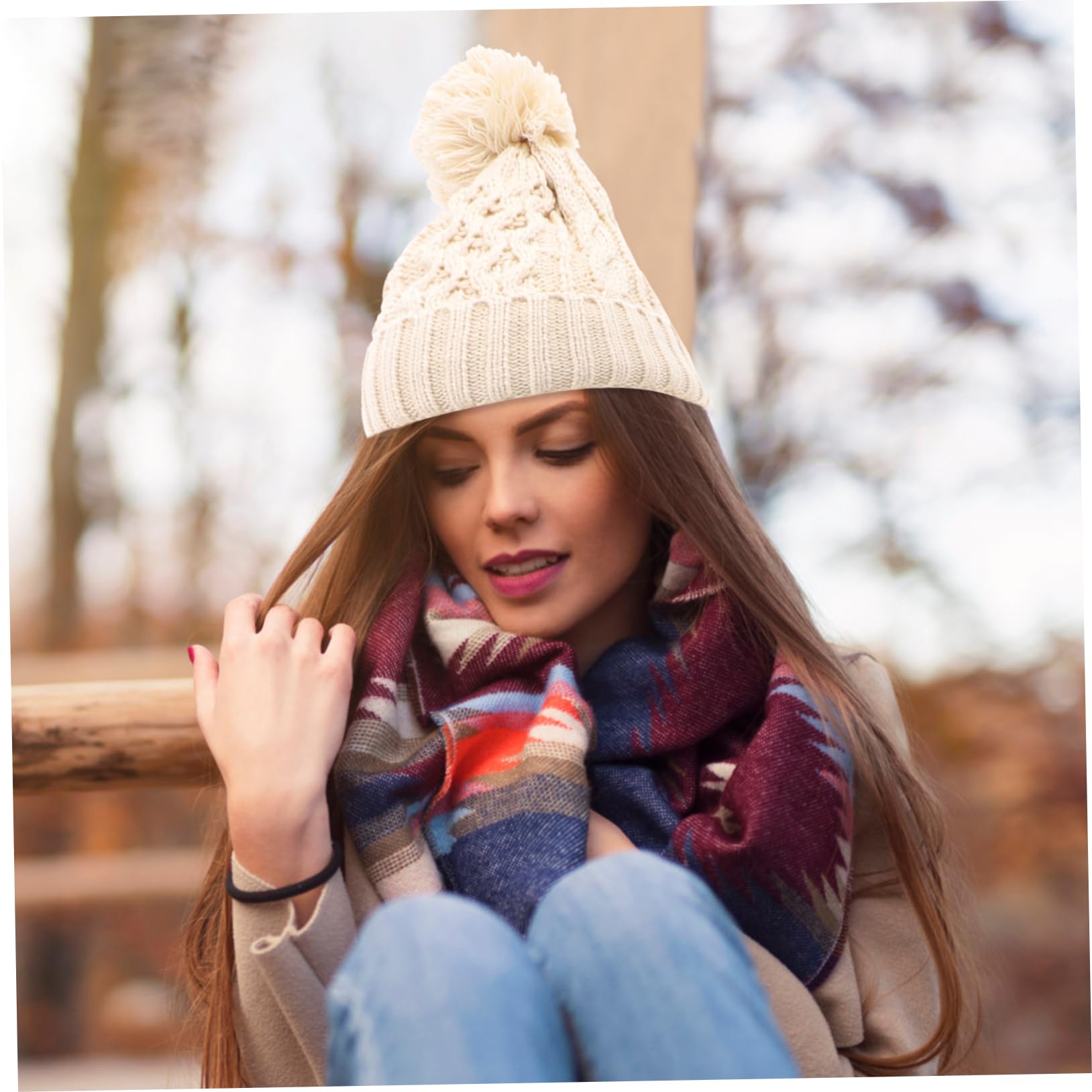 Cappello Di Lana Autunno Inverno Cappelli e Guanti Invernali Accessori Invernali Guanti Da Esterno Guanti Da Donna Guanti a Maglia Guanti Da Sci Guanti Per Costumi Filato