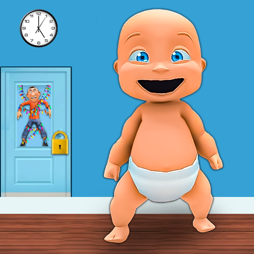 Virtuelles Abenteuer mit frechem Babyspaß und Streichen