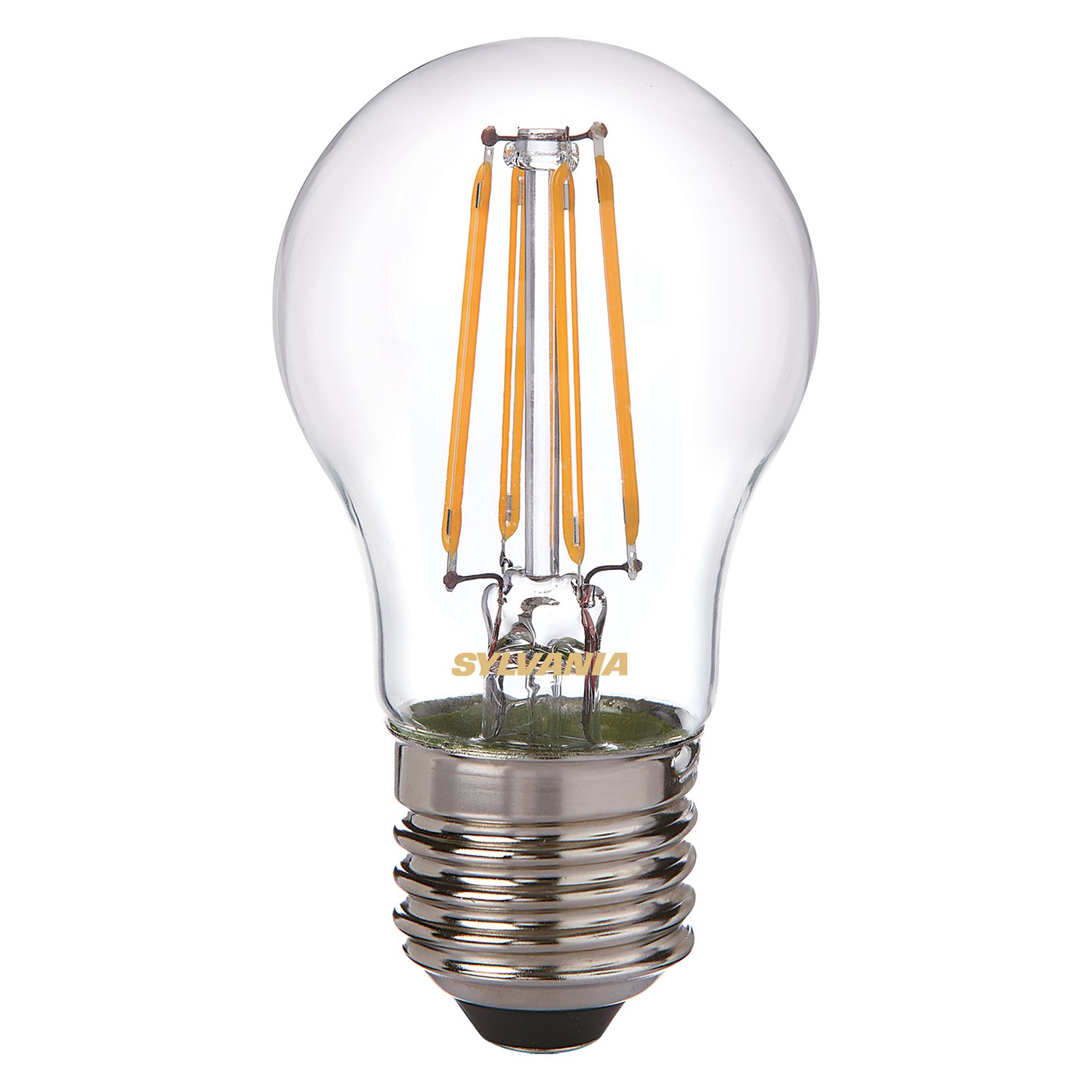Sylvania Homelight 0027128 Toledo Retro Golden Led Lamp, Glass, Home Light, E27, 6 Watts