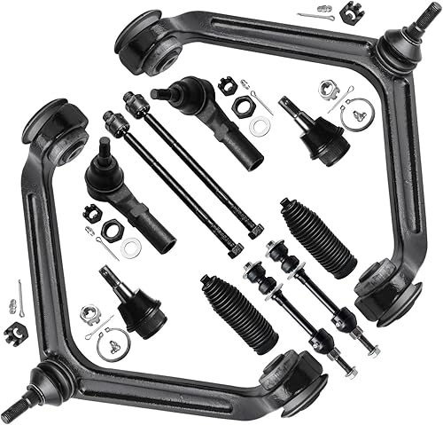 Miniatura 24 de Detroit Axle - Kit de suspensión delantera FWD de 12 piezas para Toyota Matrix Pontiac Vibe 2003 2004 2005 2006 2007 2008, 2 brazos de control