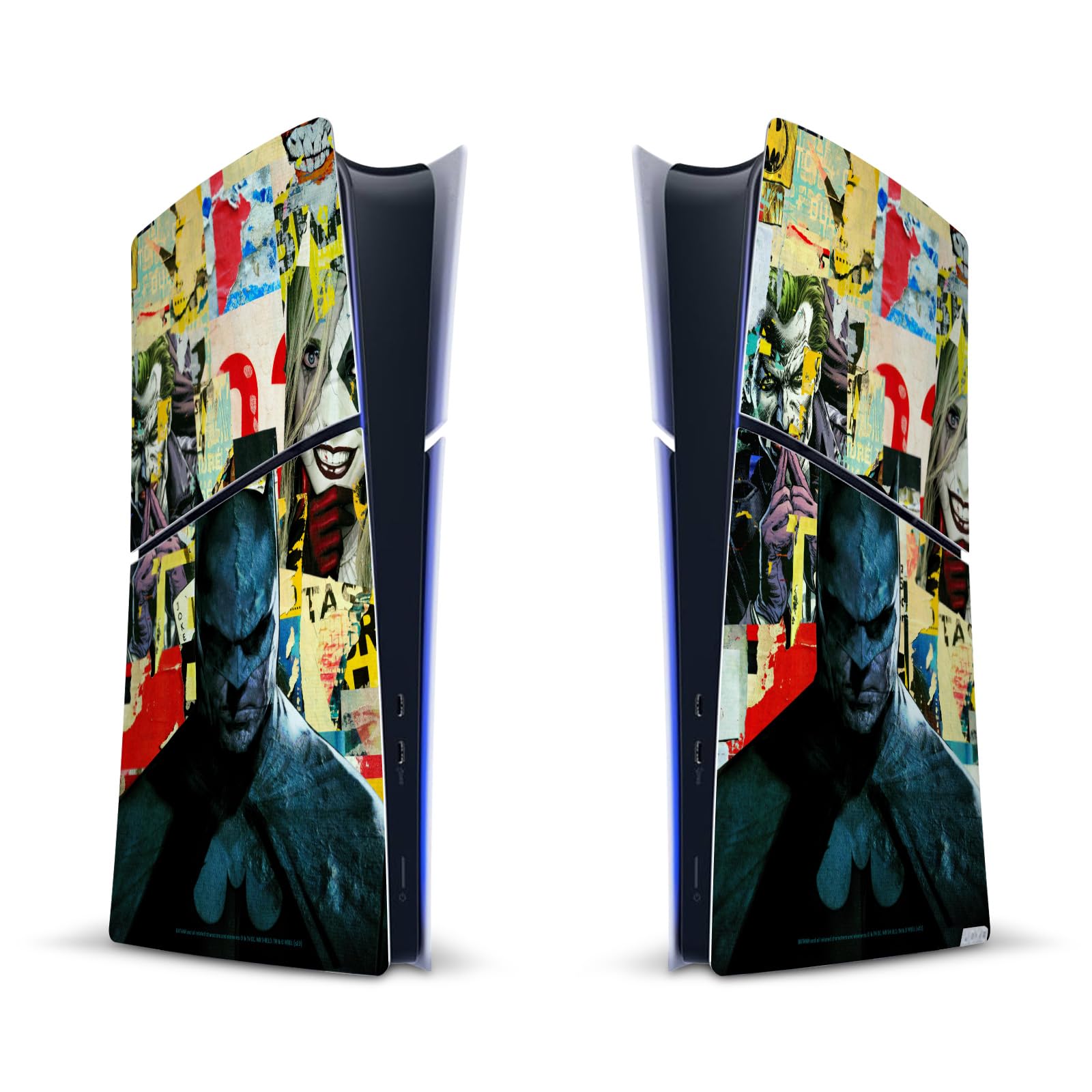 Skin Batman PS5 Slim Digital autocollant vinyle anti-rayures protection console