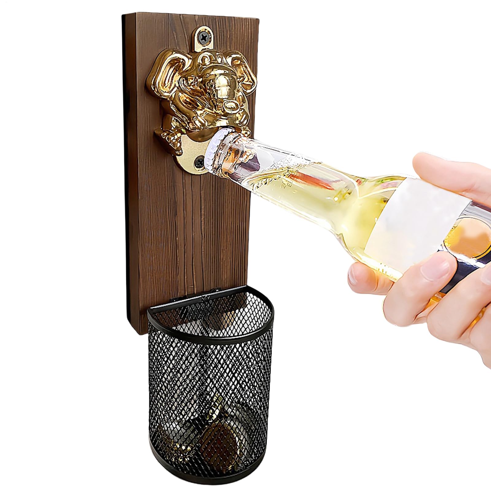 Ouvre-canettes et ouvre-bouteille magnétique pour frigo sans effort