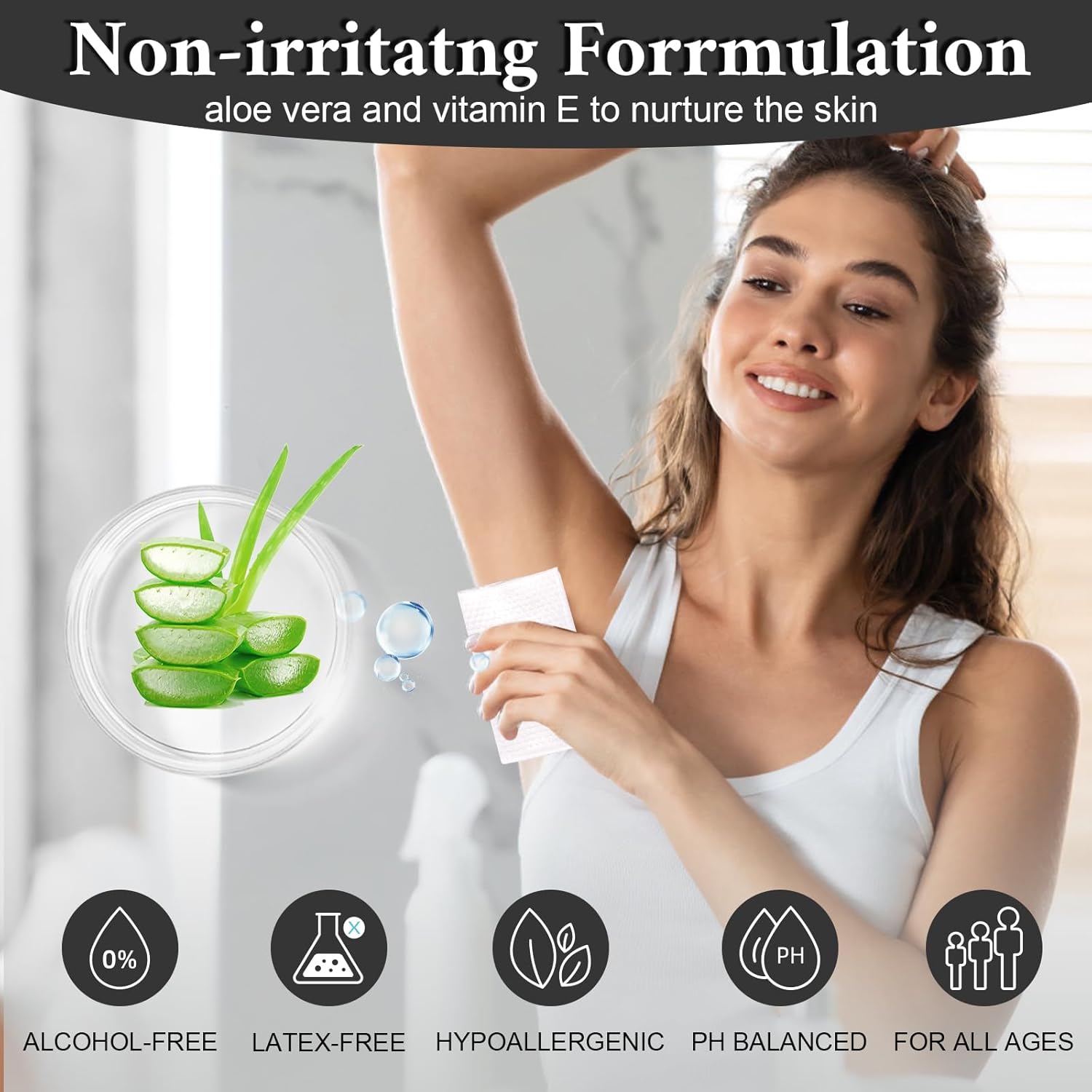 300 Pcs Ultra Thick Soft Large Body Wipes Individually Wrapped(7.87" x 9.45"),Shower Wipes for Adults Bathing No Rinse,Personal Cleansing Wipes for Travel Gym,Bulk Deodorant for Homeless. - Image 3