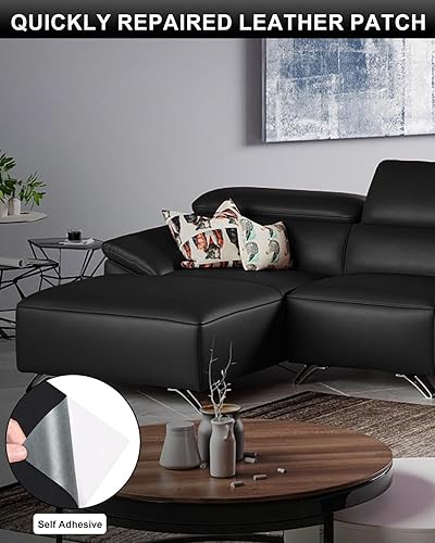 Miniatura 5 de Parche de reparación de cuero Numola, parche autoadhesivo para sofás, asientos de automóvil, sofás, bolsos, chaquetas