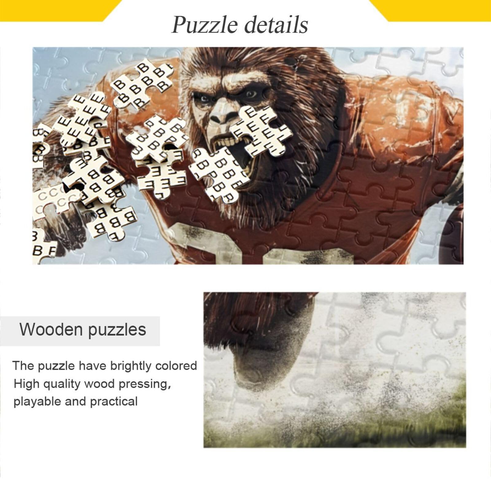 Amazon.com: AIXIWAWA Jigsaw Puzzle 500 Pieces American Football