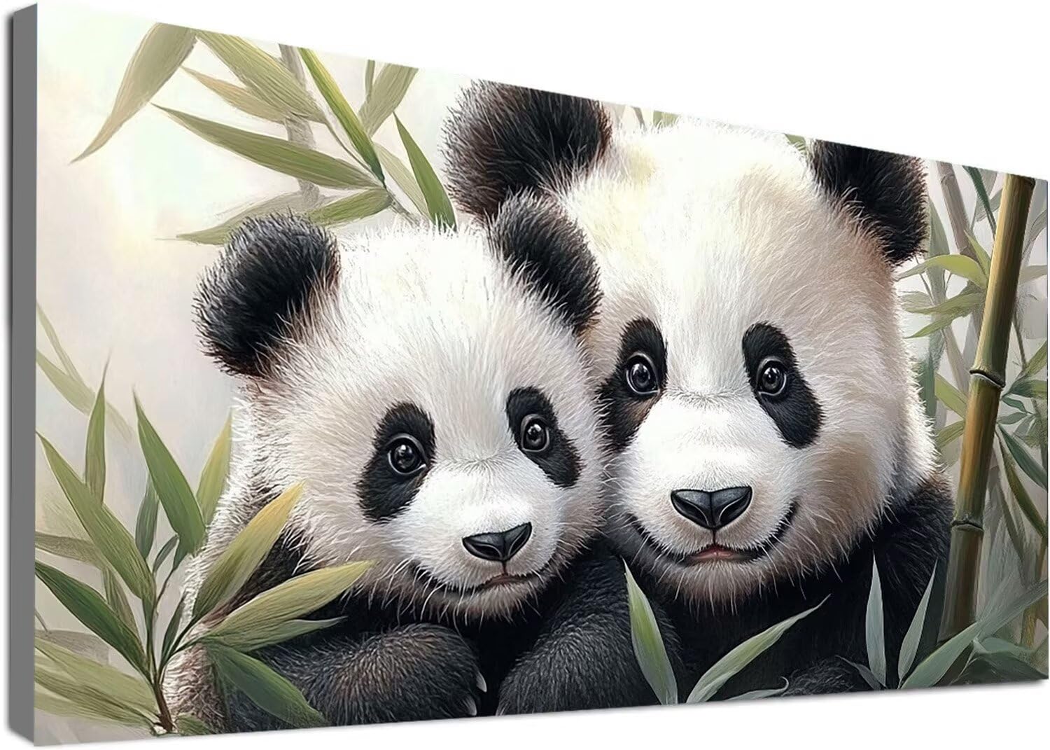 Diamond Painting Panda, zestaw do malowania diamentami dla dzieci, zwierzęta, dla dziewczynek 8 lat, 5D "zrób to sam", mozaika diamentowa, zestaw do majsterkowania, dla początkujących, haft dimond