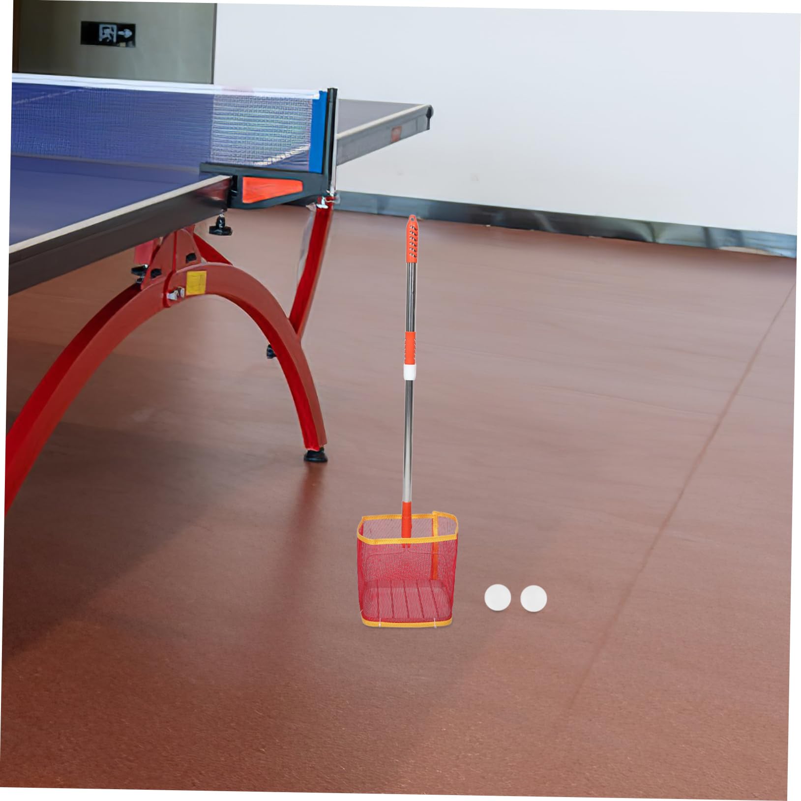 ifundom Raccoglitore Palline Pong Manico Lungo Portatile e Attrezzo per Palline Versatile e Solido per Qualsiasi Superficie