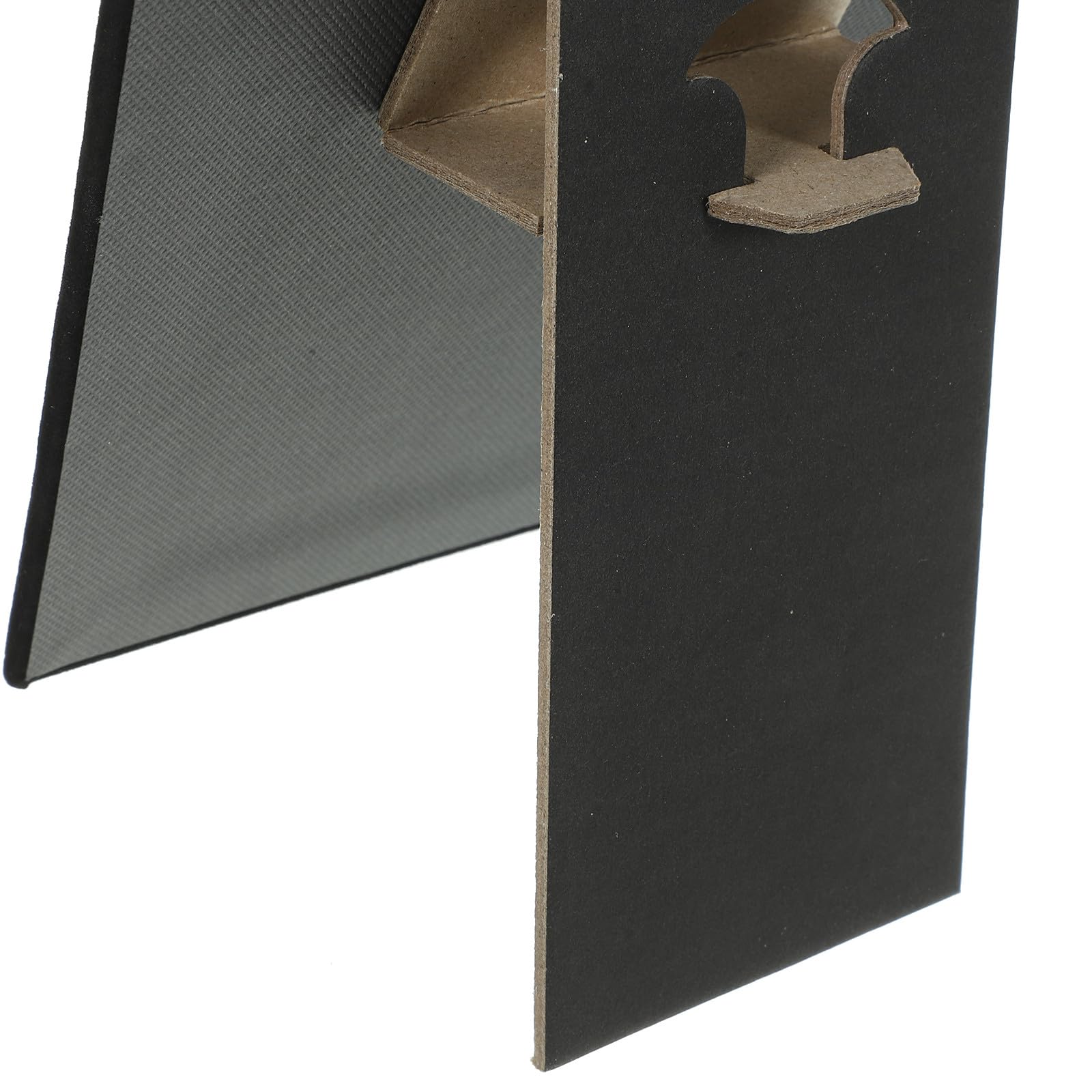 Homoyoyo Espositore Collane da Vetrina Nero 5 Pezzi in Legno | Pendenti e Collane, Rivestimento in Lint, Uso Casa e Evento, Display Versatile Anti-groviglio