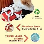 Jouets pour chiens squaky Snuffle pour petits, moyens et grands - Tug of War Puppy Chew Toys, Don de chien - Chaussures