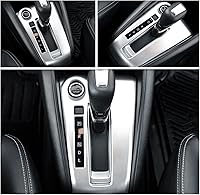 Vista 6 de jfqm - Adhesivo decorativo para la cubierta de la palanca de cambios de coche cromada para Nissan Kicks 2017 2018 2019 2020 2021 2022 2023