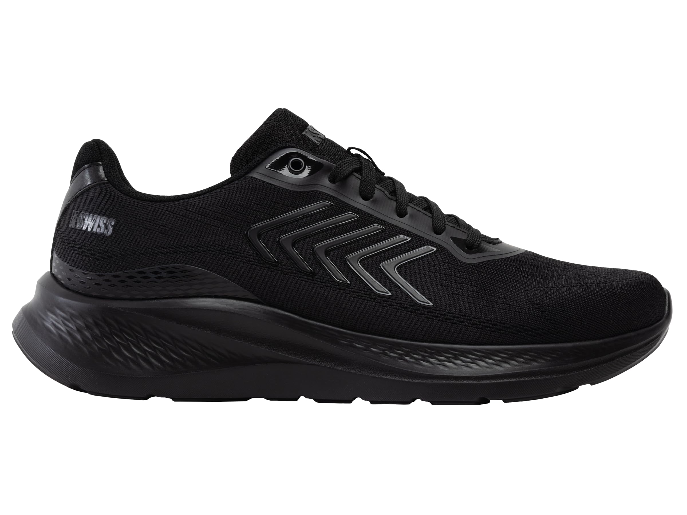 K-Swiss Herren Selby Running Shoe, Black/Black/Black, 41 EU