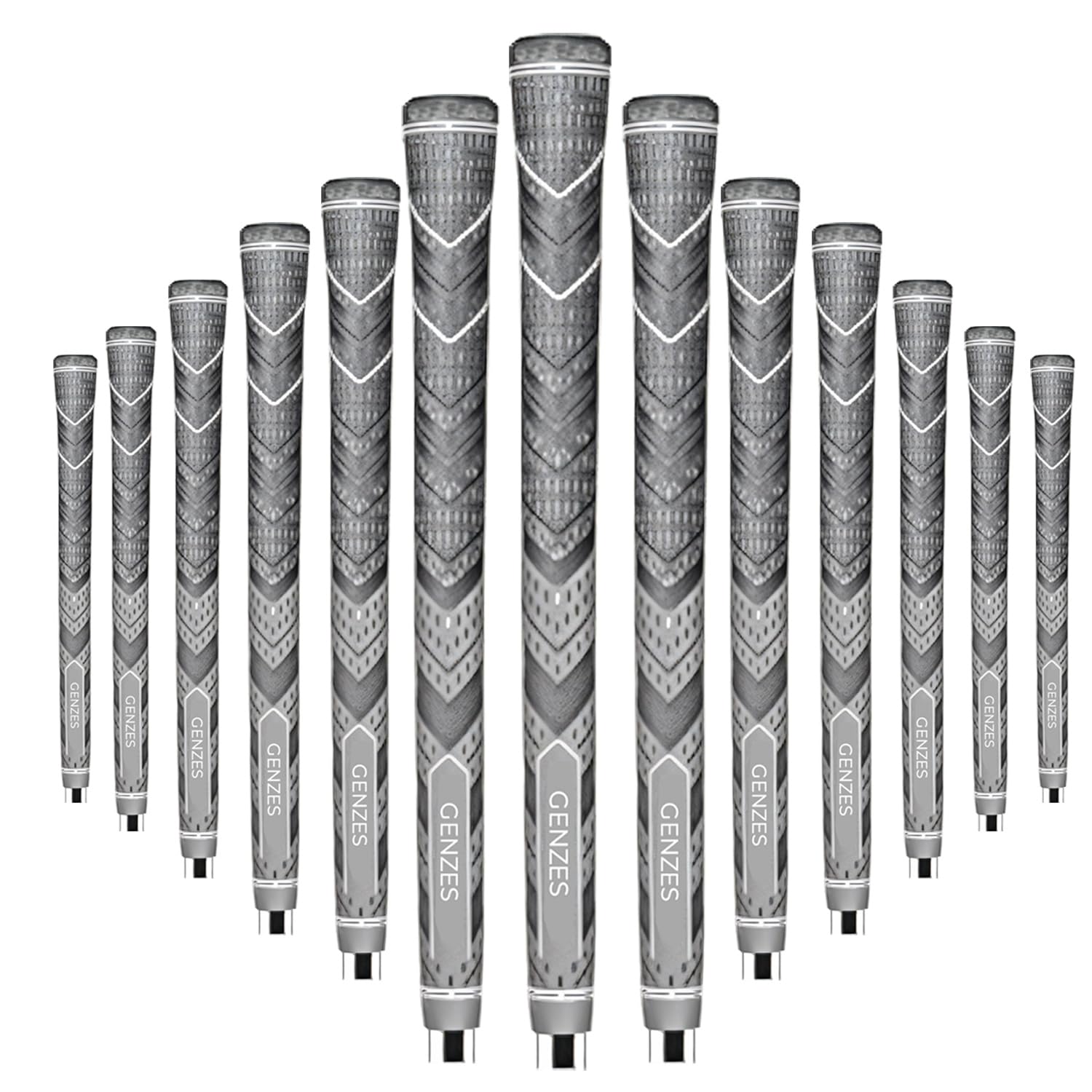 turbo Quad Classic Grips- Pack of 10 (45/64, Clear Ice)