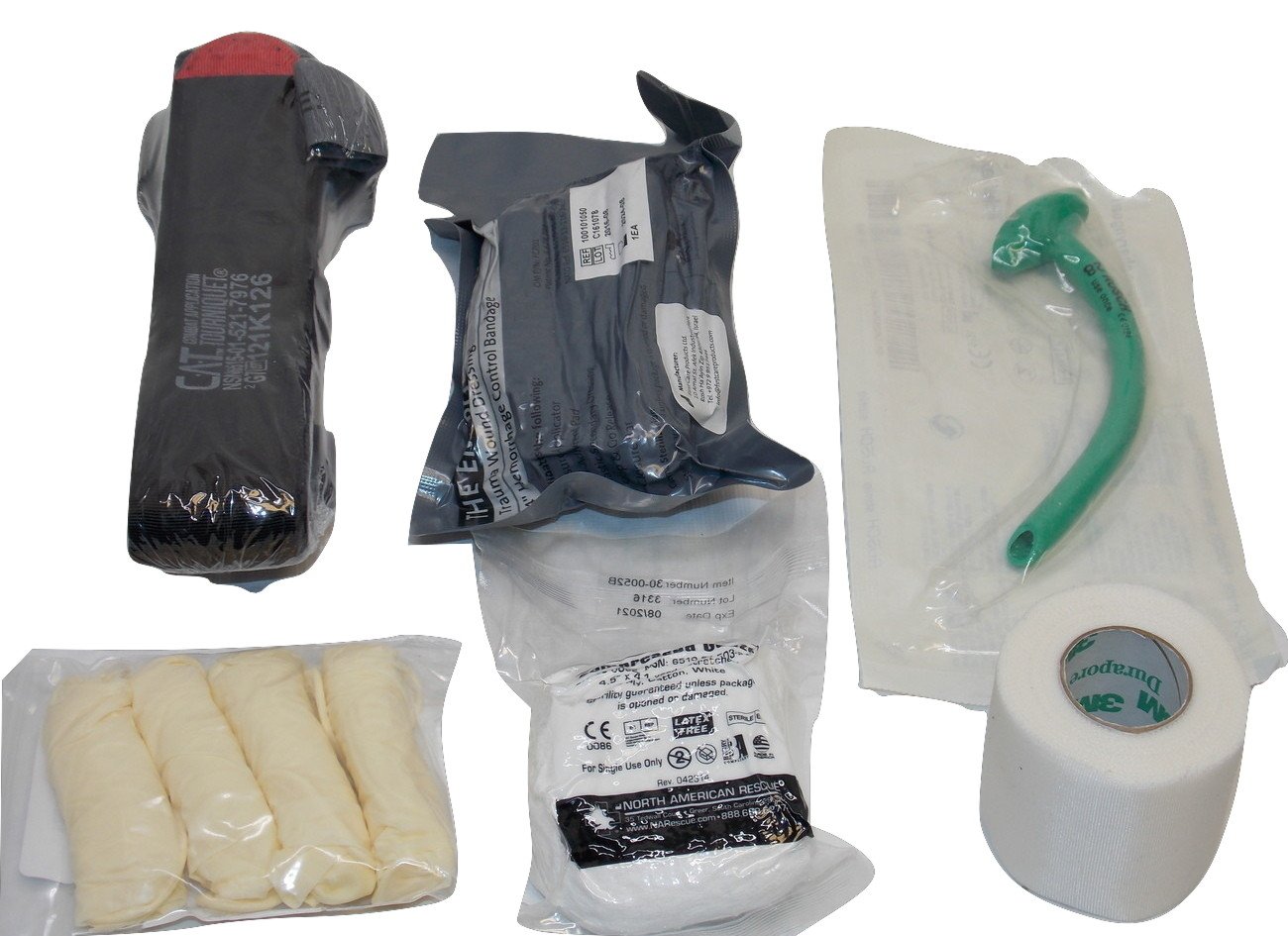 Buy IFAK REFILL INDIVIDUAL FIRST AID KIT GEN 7 CAT TOURNIQUET ISRAELI