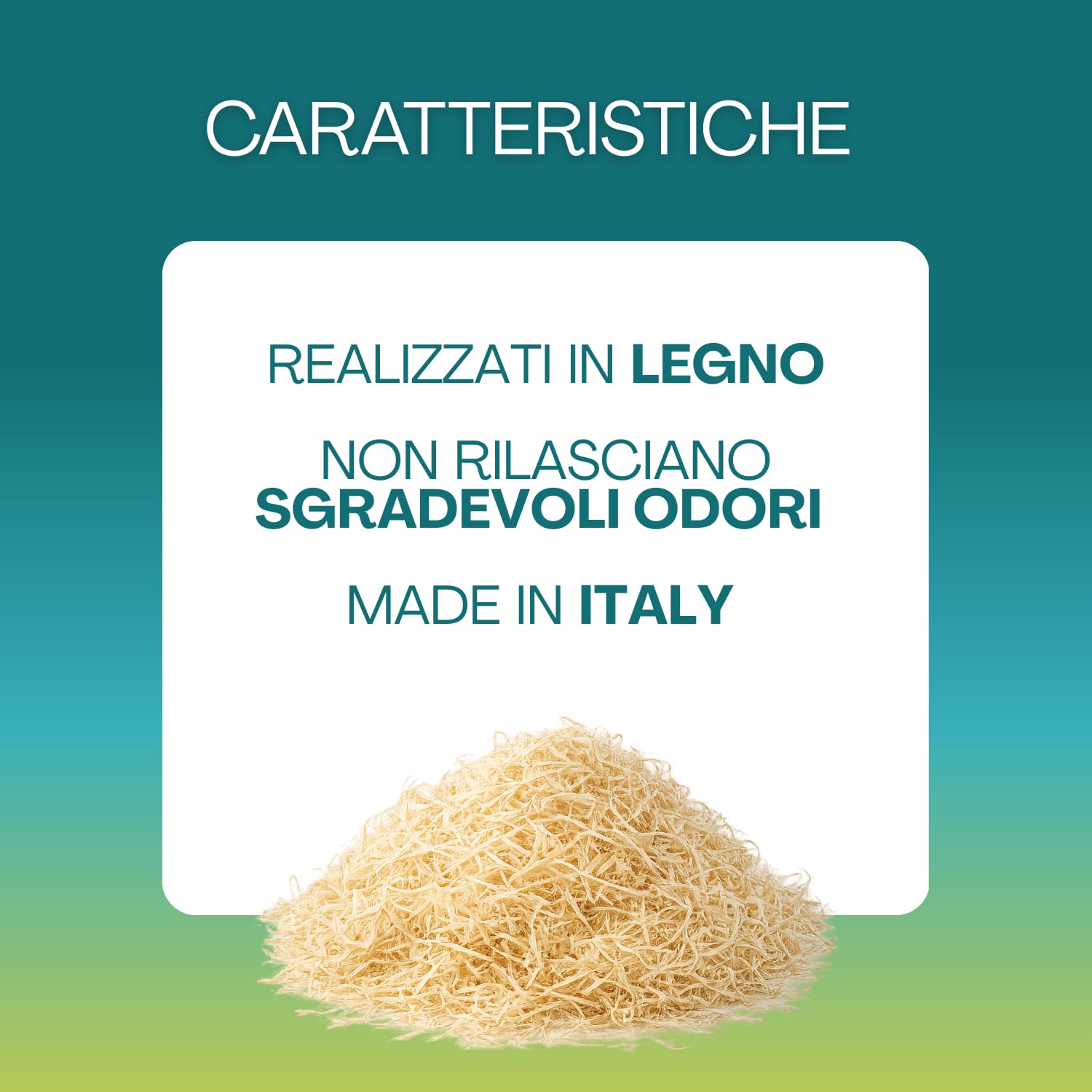 VIRSUS Trucioli Legno per Cesti 5kg, Paglia in Legno Naturale per Confezioni Natalizie, pasquali, Cesti Regalo, Imballo di Legno essiccata e depolverizzata da riempimento
