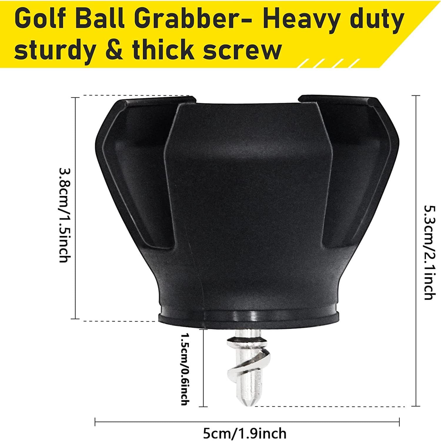4 Pezzi Mini Pallina da Golf Retriever, Attrezzo Raccogli Pallina da Golf Accessori da Golf Pallina da Golf Pick Up Ausili per L'Allenamento Presa